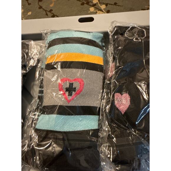 6 pairs NWT Copper Compression Socks Unisex Sz L/XL - Picture 3 of 9